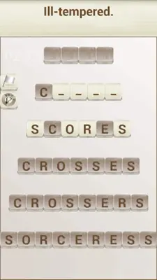 Word Scramble android App screenshot 1